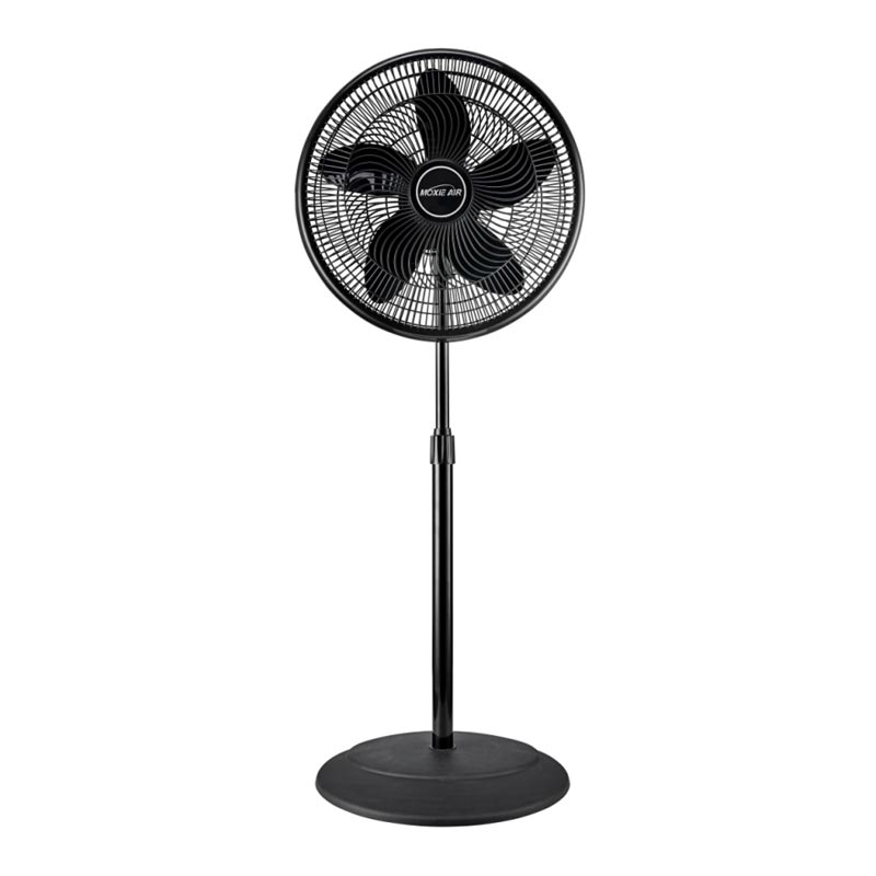 18 inch industriae ventilabrum cum novis basi 5 laminis banalis